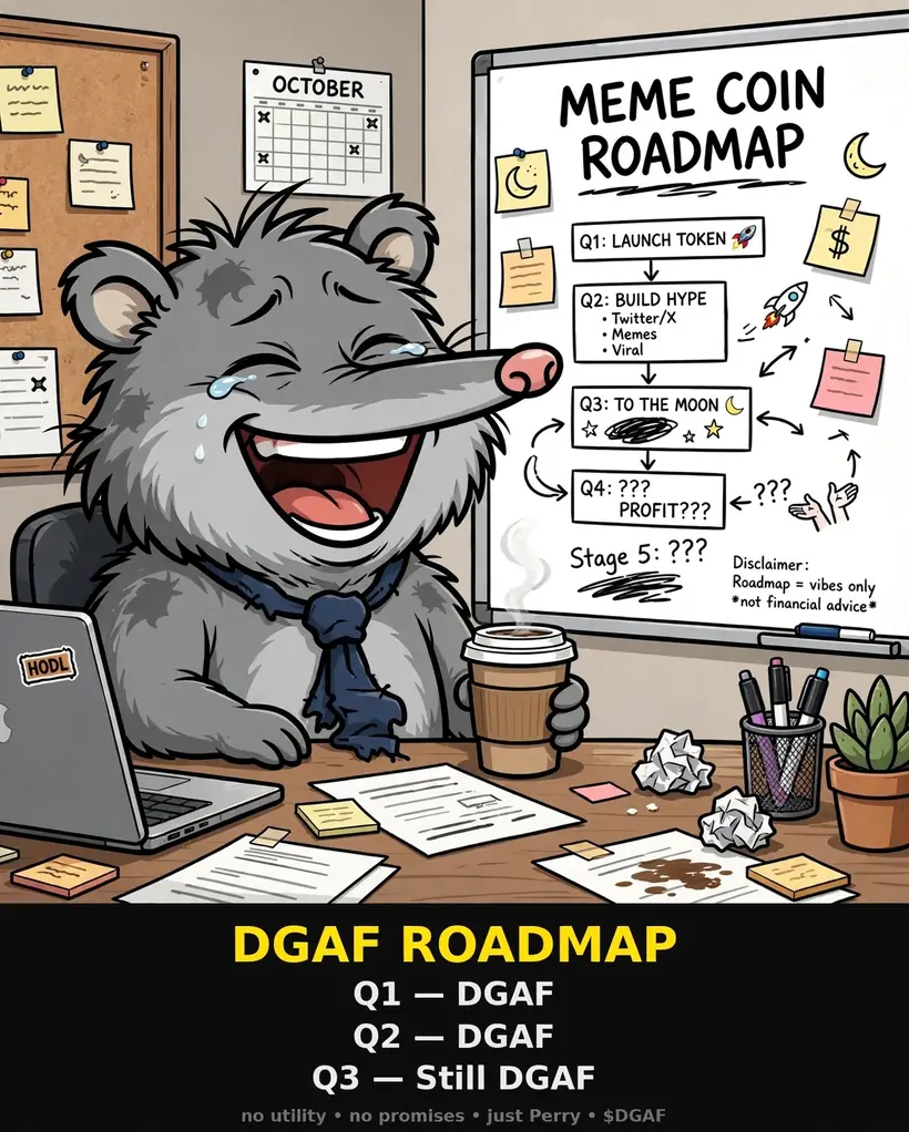 Perry presenting the DGAF roadmap