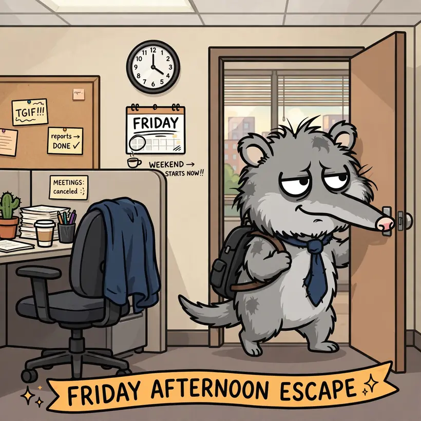 Friday Afternoon Escape