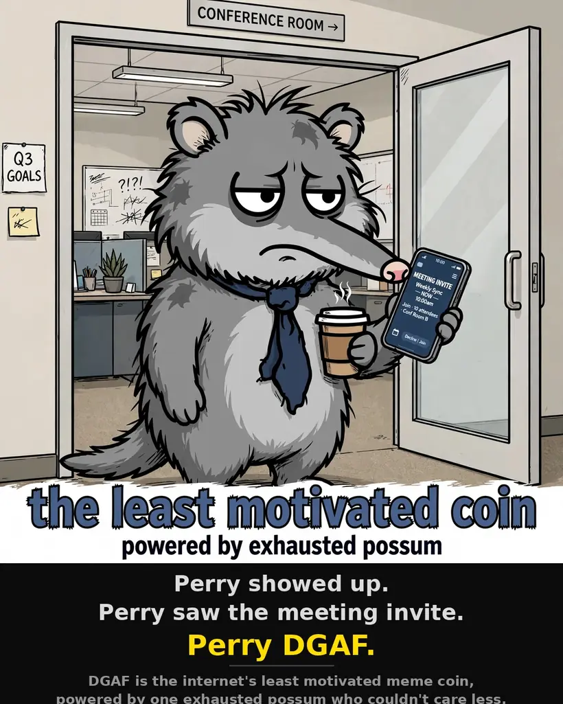 Perry looking at another meeting invitation